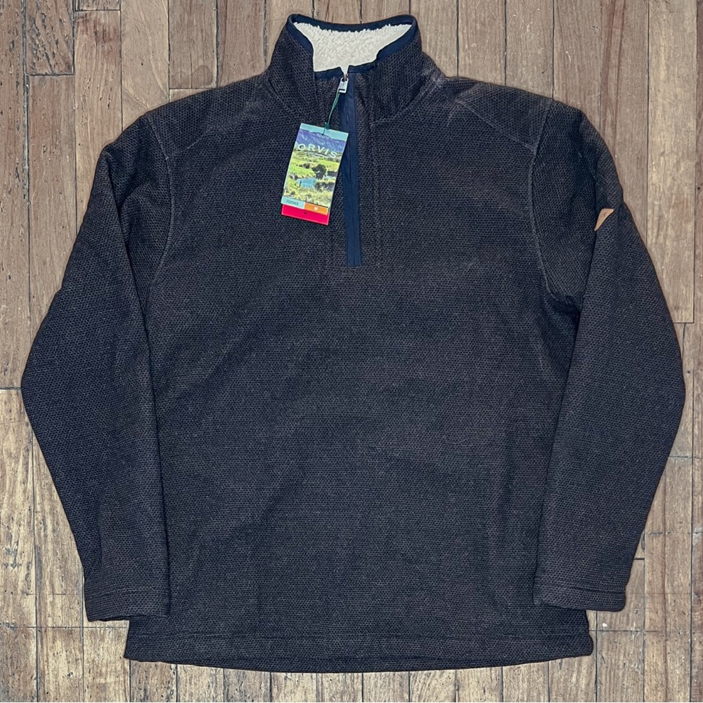 Orvis Fleece-Lined Pullover (Size L)